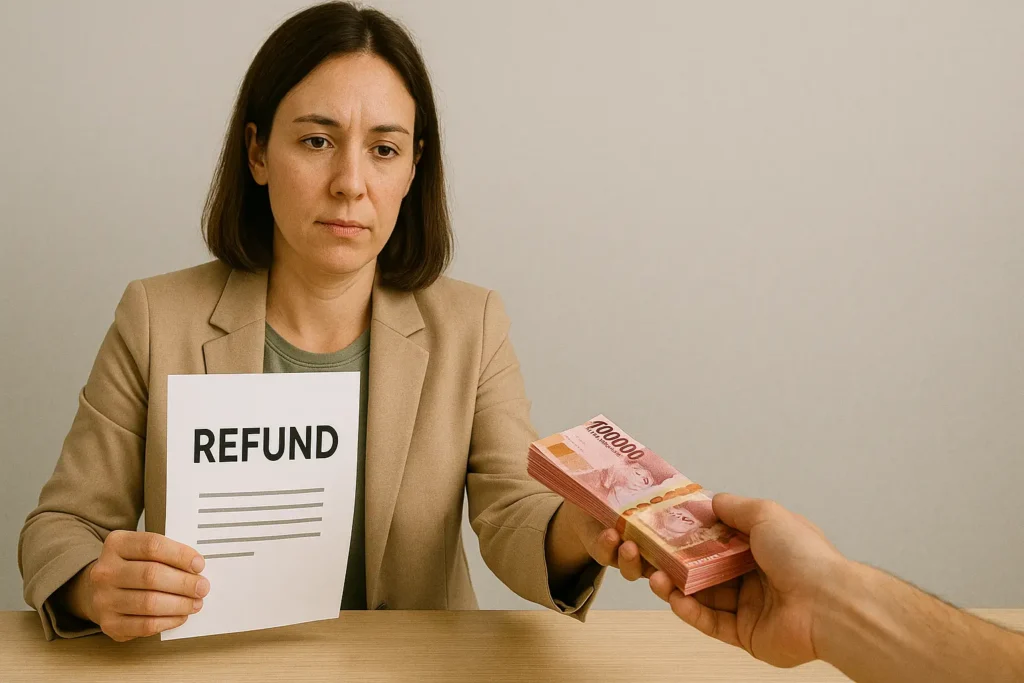 arti refund