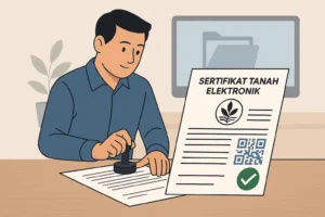 sertifikat tanah elektronik